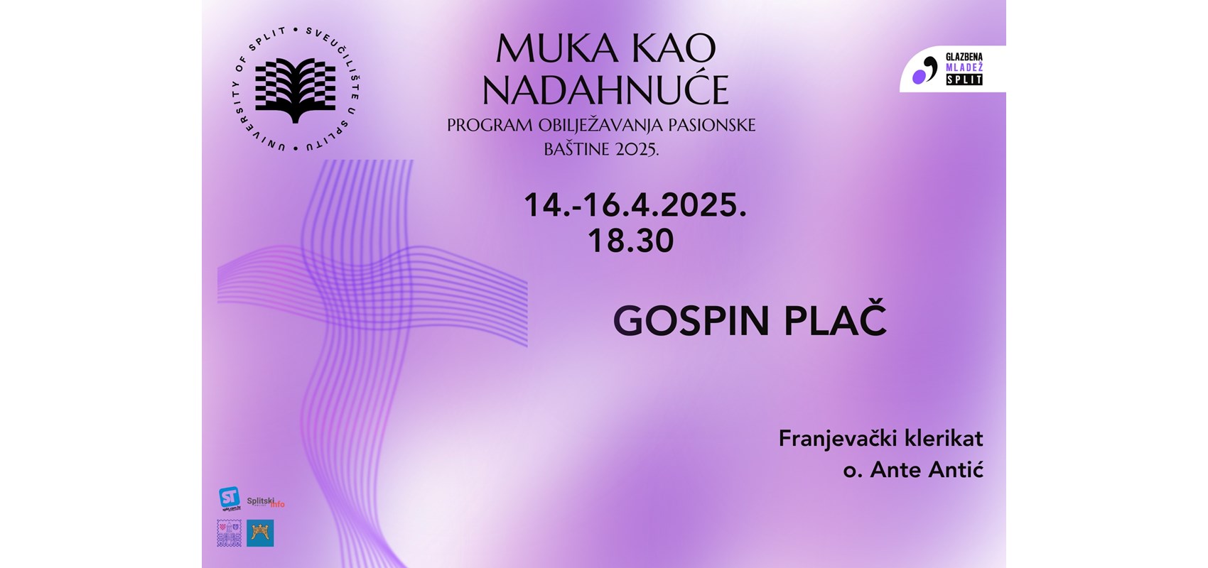 Ciklus pasionske baštine Muka kao nadahnuće: Gospin plač u Franjevačkom klerikatu